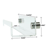 Load image into Gallery viewer, Elegant Heavy Duty Clear Acrylic Paper Towel Holder, Toilet Paper Holder and Hand Towel Rack