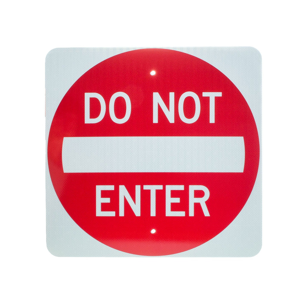 Do Not Enter Sign, 24"