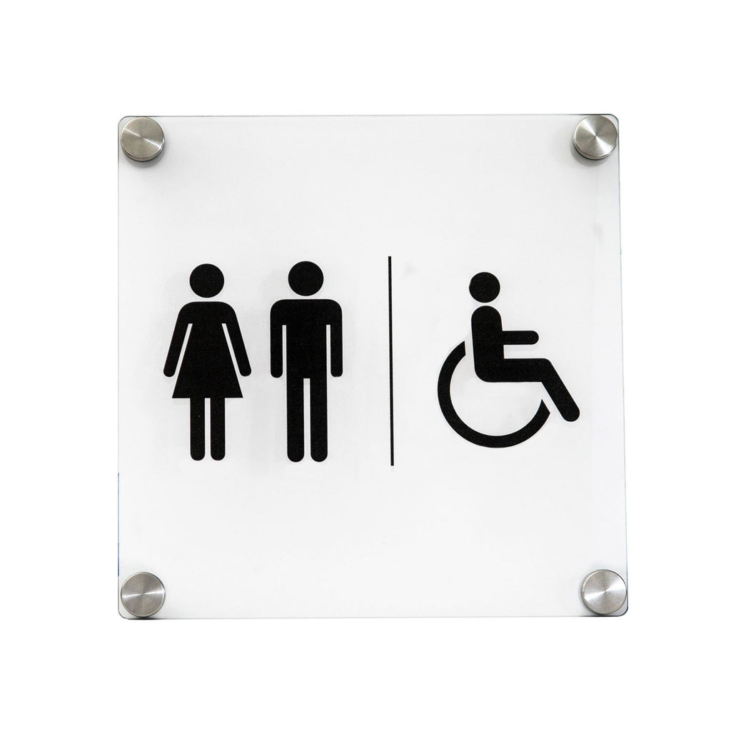 Handicap Accessible Restroom Sign