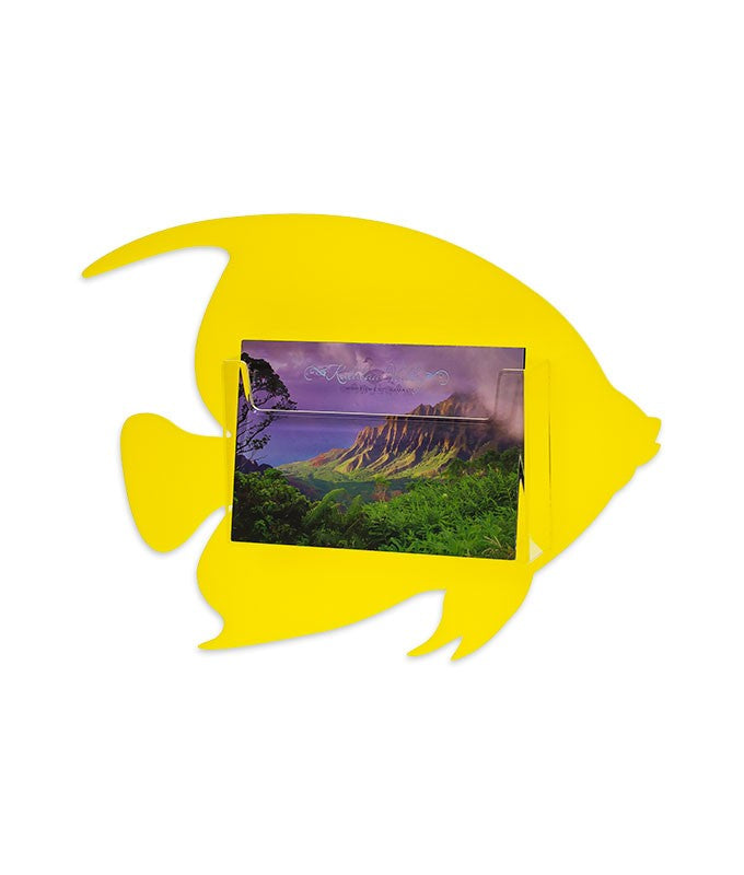Wall Mount Fish Postcard Holder