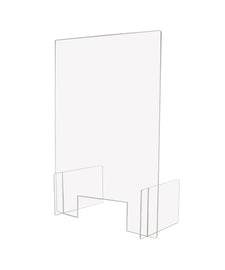 Sneeze Guard Freestanding with Window Barrier Divider
