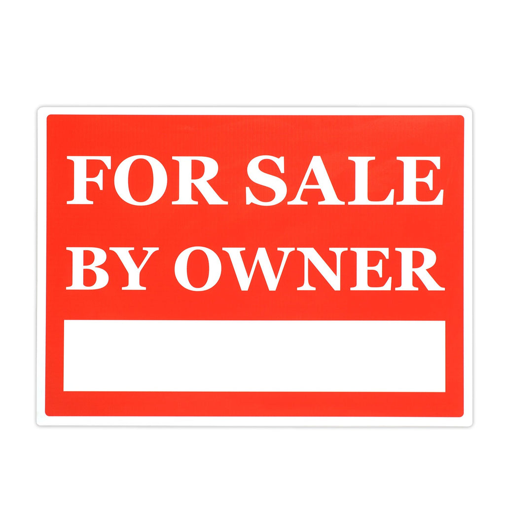 For Sale by Owner Sign, 3 Pack