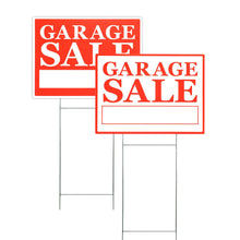 Load image into Gallery viewer, Garage Sale Sign, 3 Pack Set