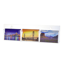 Load image into Gallery viewer, glass mount postcard holder