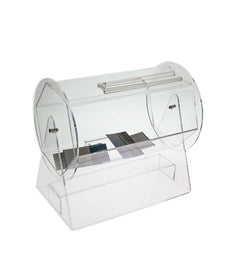 Clear Hexagon Raffle Drum