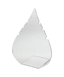 Necklace and Earring Jewelry Busts, Leaf Shape