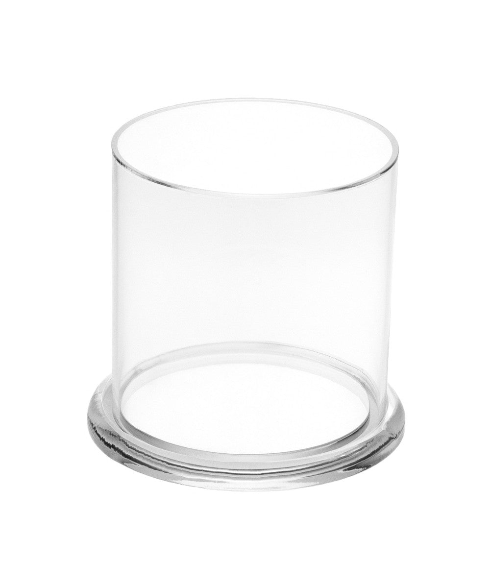Clear Round Display Cases with Base – Source One Displays