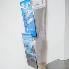 Load image into Gallery viewer, Wall Mounted Linking Brochure Holder