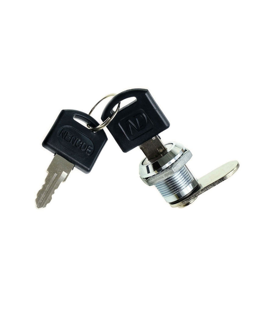 Cam Lock and Key Set for Cabinet, Drawer and Donation Box