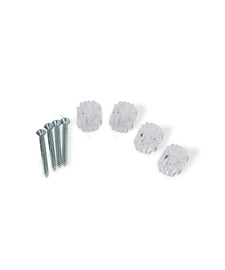 Mirror Mounting Hardware Mirror Holder Clips, 4-Piece Set