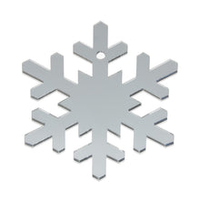 Load image into Gallery viewer, Snowflake Christmas Ornaments, 6 Pieces