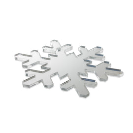 Snowflake Christmas Ornaments, 6 Pieces