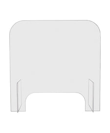 Sneeze Guard for Nail Salon and Pedicure