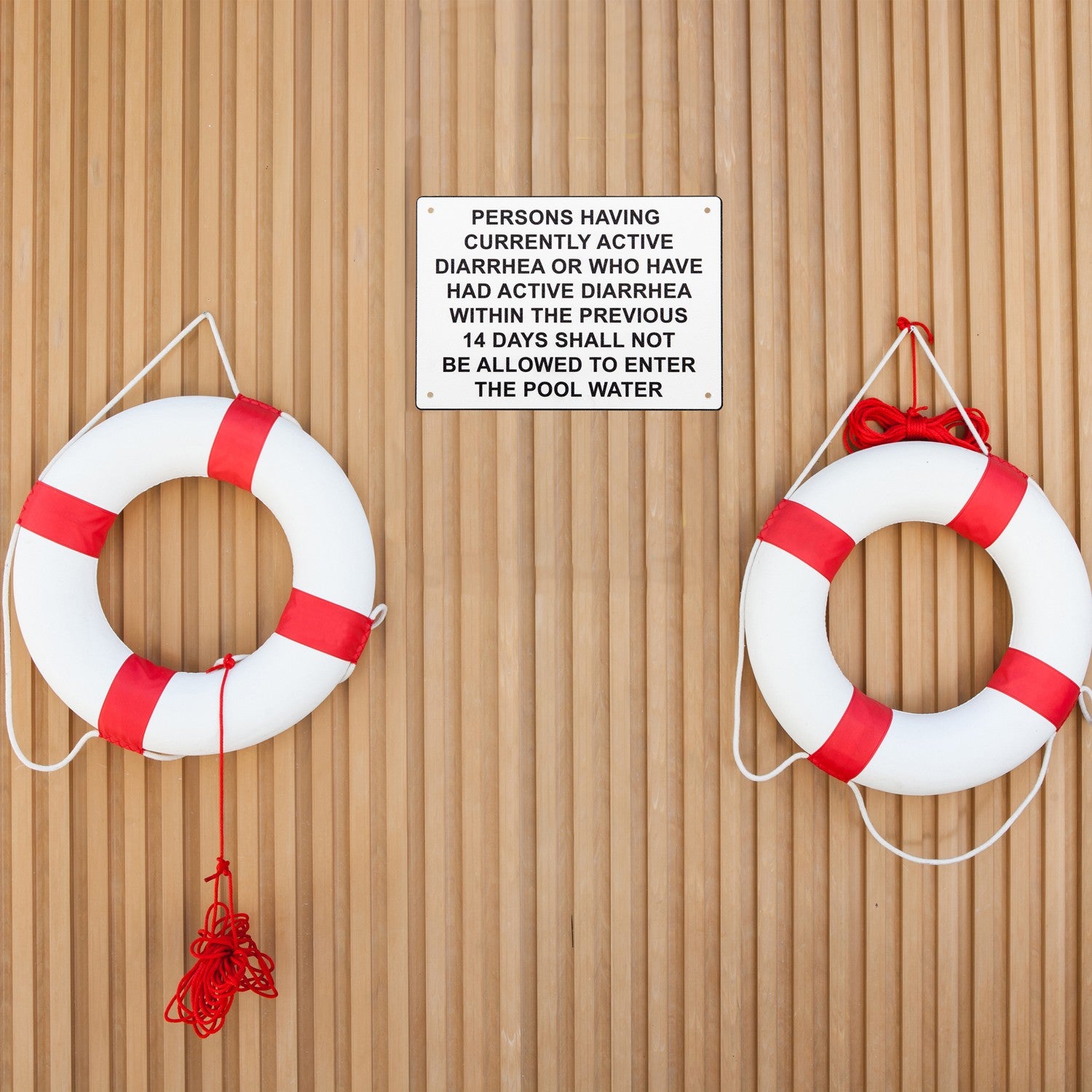 Do Not Use Pool Sign Do Not Use The Pool Active Diarrhea For 14 Days Sign | Source One Displays