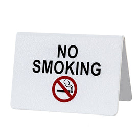 No Smoking Table Sign
