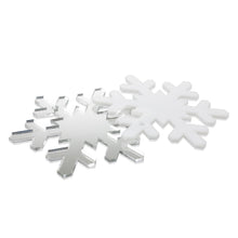 Load image into Gallery viewer, Snowflake Christmas Ornaments, 6 Pieces