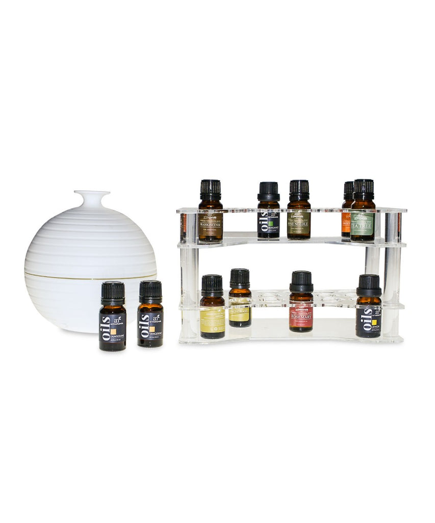 Essential Oil Display Shelf and Stand