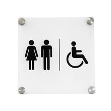 Load image into Gallery viewer, Handicap Accessible Restroom Sign