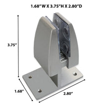 Load image into Gallery viewer, Top Mount Clamp for Sneeze Guards and Office Partition, 2 PCS.