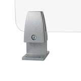 Top Mount Clamp for Sneeze Guards and Office Partition, 2 PCS.