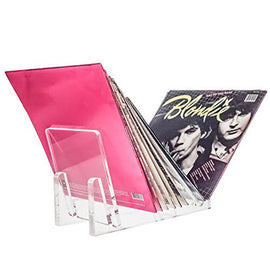 Vinyl Record Album Storage Display Stand and Holder