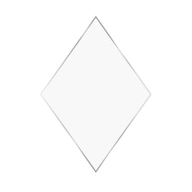Clear Acrylic Rhombus
