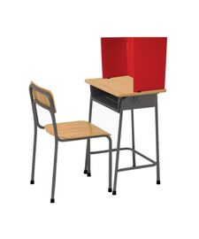 Corrugated Plastic Portable Sneeze Guard