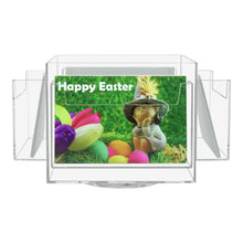 Load image into Gallery viewer, 4-Pocket Postcard Rotating Display, 6" x 4"