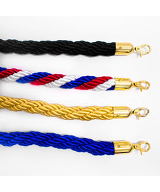 Braided Nylon Rope for Crowd Control Stanchions