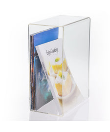 Clear Acrylic Magazine Holder, Book Holder and Organizer