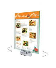 Load image into Gallery viewer, Swivel Menu Stand Sign Holder