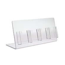 Load image into Gallery viewer, 4 Pocket Vertical Business Card Display Stand