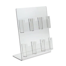 Load image into Gallery viewer, 6 Pocket Vertical Business Card Display Stand