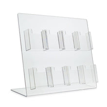 Load image into Gallery viewer, 8 Pocket Vertical Business Card Display Stand