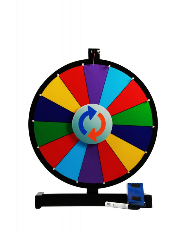 18" spinning prize wheel