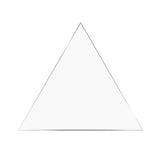 Clear Acrylic Triangle