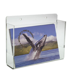 Wall Mount Premium Postcard Holder