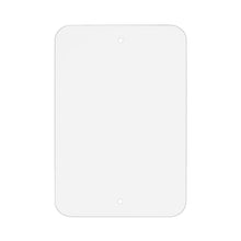 Load image into Gallery viewer, 12&quot; x 18&quot; metal sign blank in white aluminum